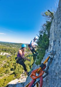 Séjour sur les falaise d'Orgon