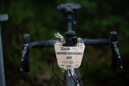 Cadre de vélo pendant le Morvan Experience